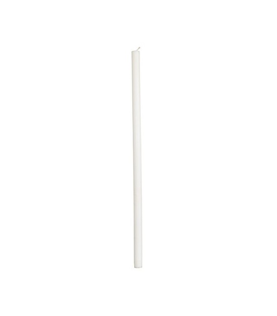 Grande chandelle blanche