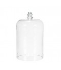 Glass cloche with handle