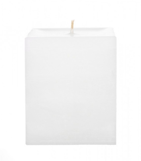 Bougie carrée 10 cm – Élégance compacte pour vos ambiances