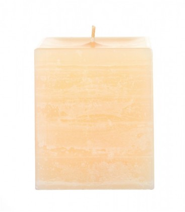 Square candle 12 cm in diameter