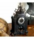 black brass pendulum clock