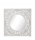 Miroir en bois blanc