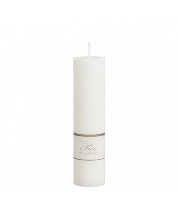 Large white candle