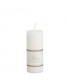 Large white candle