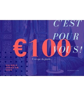 Carte cadeau 100 euro