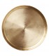 ROUND PLATE IN BRASS