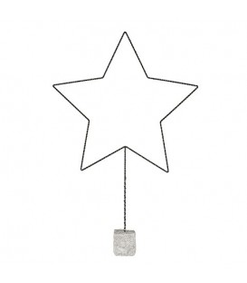 GLOW Star on stand L