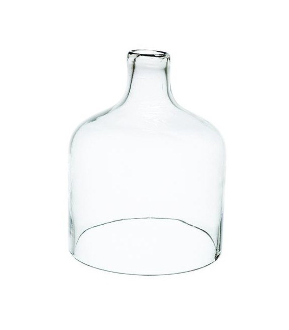 Cloche en verre ouverte