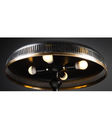 Lampe de bureau plateau noir 51cm