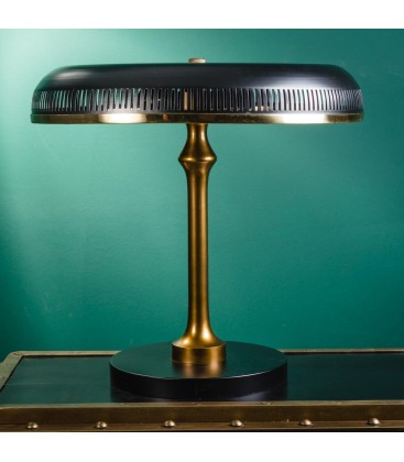 Lampe de bureau plateau noir 51cm