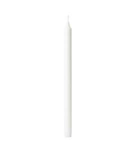 Large white candle 35 CM