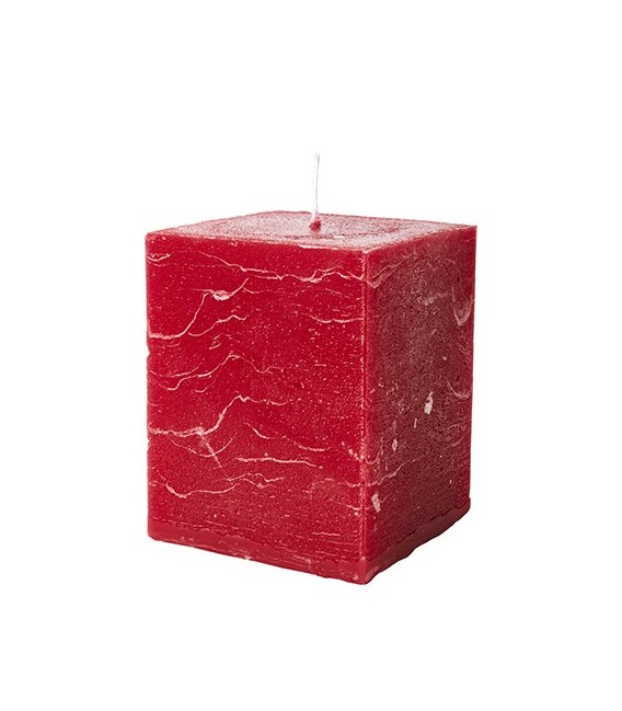 Bougie de Noel carrée (X2)