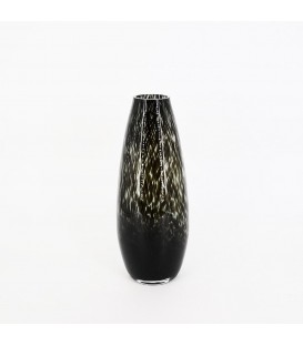 Vase en verre motifs léopard