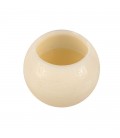 Bougie creuse ronde 12x10cm