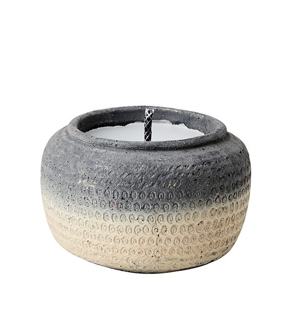 Bougie exterieur dans pot
