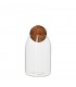 Carafe en verre bouchon boule