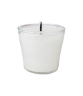 Large outdoor candle in glass