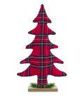 Tartan Christmas Tree on Stand