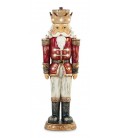 Nutcracker character in wood and led