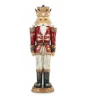 Nutcracker character in wood and led