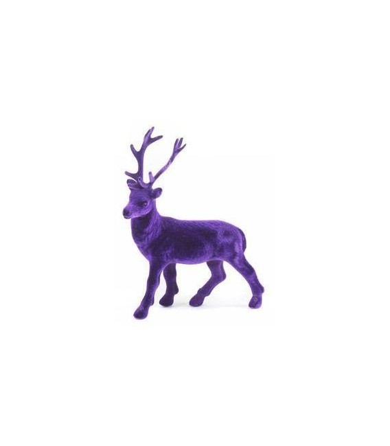 Cerf blanc déco