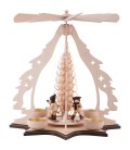 CHRISTMAS CAROUSEL CANDLE HOLDER