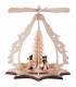 Christmas merry-go-round candlestick