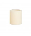 Hollow cylindrical candle with wick