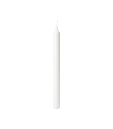 Large white candle 35 CM