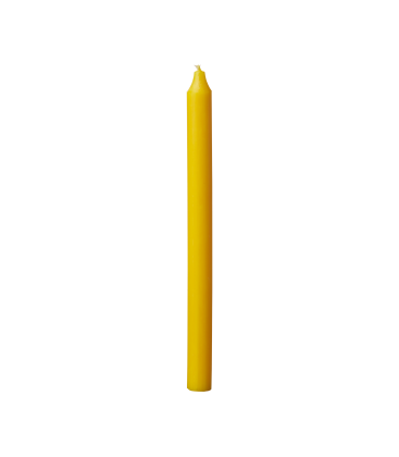 Large white candle 35 CM