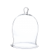 Glass bell with handle sold in packs of 4 pieces