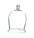 Cloche en verre avec poignée