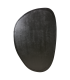 Miroir bois de manguier noir H80 cm
