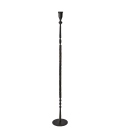 Large Black Metal Candle Holder - 85 cm Height