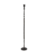 Large Black Metal Candle Holder - 85 cm Height