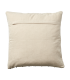 Housse de coussin noir et blanc en coton 50x50 cm