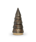 Photophore sapin xmas en nickel pour bougie chauffe-plat