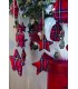 Personnage petits anges de noel Tartan