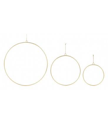 Anneaux de suspension en métal (Lot de 3)