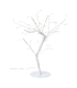 Arbre avec guirlande lumineuse, LED 48 ampoules, Blanc