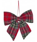 Tartan decorative bow