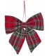 Tartan decorative bow