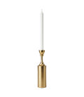 Golden Aluminum Candle Holder H26 cm