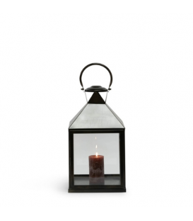 Stainless Steel Lantern - Bronze Finish - H55 cm