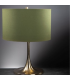 TULIP BRASS LAMP, HEIGHT 55 CM