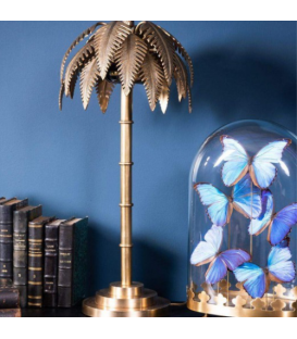 Brass Palm Tree Lamp