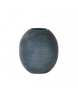 Vase contemporain grain de riz - couleur bleu