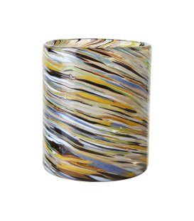 Photophore cylindre PANACHE - Hauteur 12 cm