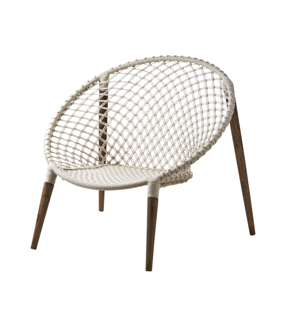 Chaise en macramé