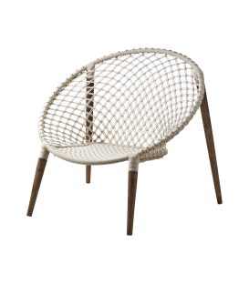 Chaise en macramé